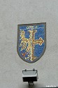 Rathaus Wilmersdorf - Innenhof mit Wappen Oppeln